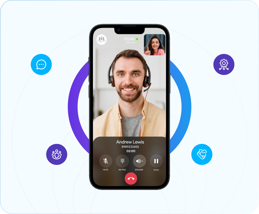 SIP calling on Tragofone app
